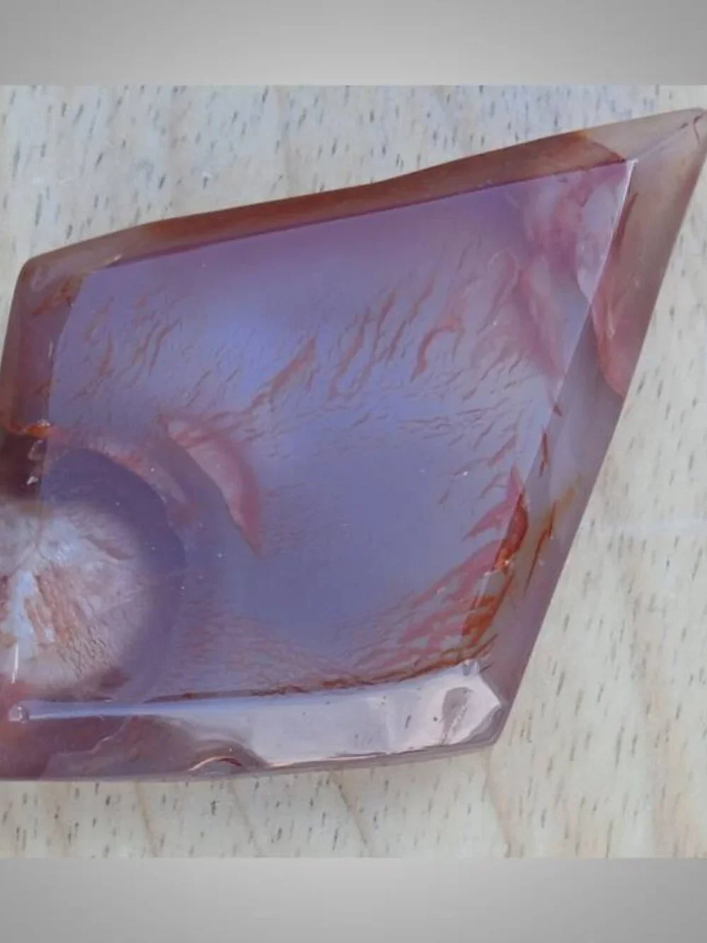 Carnelian stone rock crystal Diamond 02 Chakra : Happiness : Courage